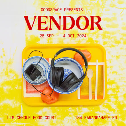 VENDOR: Album release in Lim Chhour food court Installation
